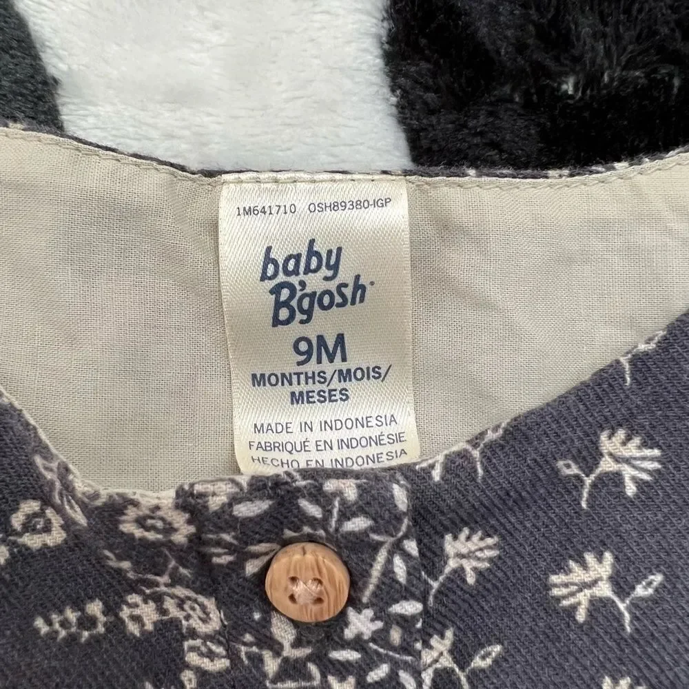 Baby OshKosh B'Gosh Fall Floral Twill Dress 9 months